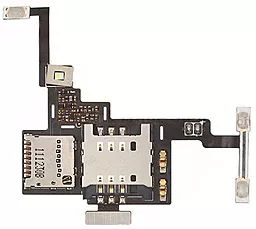 Шлейф LG P880 Optimus 4X HD с разъемом SIM-карты, карты памяти, кнопкой включения и регулировки громкости Original