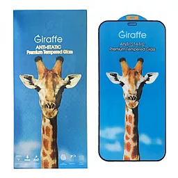 Защитное стекло Giraffe Anti-static glass для Apple iPhone 14 Pro  Black