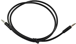 Аудио кабель Atcom AUX mini Jack 3.5mm M/M Cable 0.8 м black (17434) - миниатюра 2