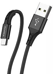 Кабель USB Borofone BX20 micro USB Cable Black - миниатюра 2