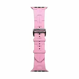 Змінний ремінець для розумного годинника Apple Watch Hermes 42/44/45/49mm Pink