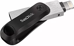 Флешка SanDisk iXpand Go 64 Gb  USB 3.0 + Lightning (SDIX60N-064G-GN6NN) Black - миниатюра 4