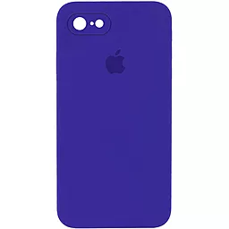 Чохол Silicone Case Full Camera Square для Apple iPhone 6, iPhone 6s Ultra Violet