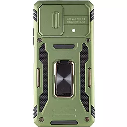 Чехол Epik Camshield Army Ring для Xiaomi Poco X5 5G, Redmi Note 12 5G Army Green
