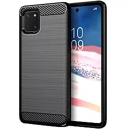 Чехол Epik TPU Slim Series Samsung N770 Galaxy Note 10 Lite A81 Black