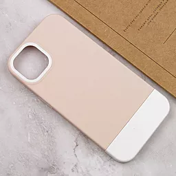 Чехол Epik TPU+PC Bichromatic для Apple iPhone 11 (6.1")  Grey-beige / White - миниатюра 4
