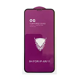 Защитное стекло OG для Apple iPhone XR, iPhone 11 (в упак.) Black