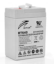 Акумуляторна батарея Ritar 6V 4Ah (RT640)