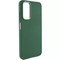 Чехол Epik TPU Bonbon Metal Style для Samsung Galaxy A52 4G / A52 5G / A52s Pine green