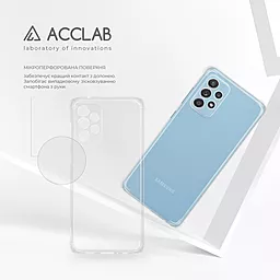 Чехол ACCLAB Shockproof для Samsung Galaxy A72 Transparent - миниатюра 5