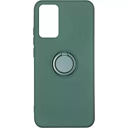 Чехол Epik TPU Candy Ring для Samsung Galaxy A02s Зеленый / Pine green
