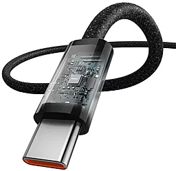 Кабель USB PD Baseus Dynamic 3 Series 100w 5a USB Type-C - Type-C cable black (P10367000111-00) - миниатюра 3