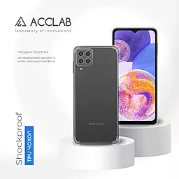 Чехол ACCLAB Shockproof для Samsung Galaxy A22 5G Transparent - миниатюра 4