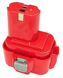 Аккумулятор для шуруповерта Makita 192638-6 / 192596-6 / 192697-A / 193156-7 9.6V 1.5Ah Ni-Cd Красный