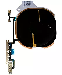 Шлейф Apple iPhone X с кнопками регулировки громкости и переключателя виброрежима, беспроводной зарядки Original