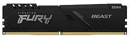 Оперативная память Kingston Fury DDR4 32GB (2x16GB) 3600 MHz (KF436C18BBK2/32) Beast Black - миниатюра 2
