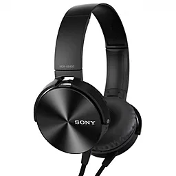 Навушники Sony MDR-XB450AP Black - мініатюра 2