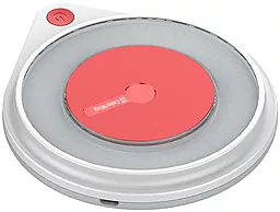 Беспроводное (индукционное) зарядное устройство ColorWay Qi Fast Charger (10W)+LED Bedside Lamp white (CW-CHW20Q-WT) - миниатюра 2