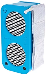 Колонки акустичні Philips BR-1X portable BT Blue - мініатюра 2