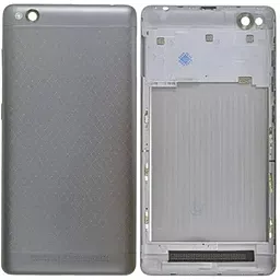 Задняя крышка корпуса Xiaomi Redmi 3 Dark Grey