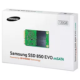 SSD Накопитель Samsung 850 EVO mSATA 120GB (MZ-M5E120BW) - миниатюра 5