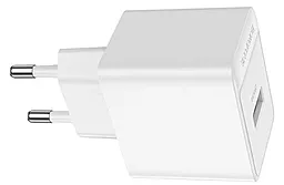 Сетевое зарядное устройство Borofone BAS12A Erudite 18w QC3.0 + Type-C cable white - миниатюра 3