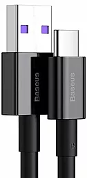 Кабель USB Baseus Superior Series Fast Charging 66w 6a 2m USB Type-C сable black (CATYS-A01) - миниатюра 2