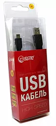 USB Кабель ExtraDigital Mini USB 0.5m Black (KBU1627) - мініатюра 3