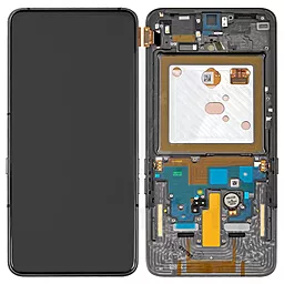 Дисплей Samsung Galaxy A80 A805 з тачскріном і рамкою, оригінал, Black