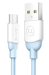Кабель USB Usams Ice-cream micro USB Cable Blue (US-SJ247)
