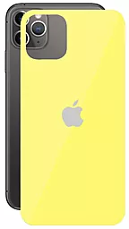 Защитное стекло 1TOUCH Back Glass Apple iPhone 11 Pro Max Yellow