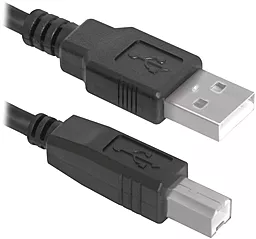 Кабель (шлейф) Piko USB 2.0 AM-BM 1.8M Black (1283126474033)