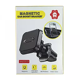Автодержатель магнитный Magnetic CT178 Black - миниатюра 2