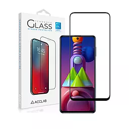 Защитное стекло ACCLAB Full Glue Samsung M515 Galaxy M51 Black (1283126508660)