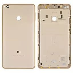Задняя крышка корпуса Xiaomi Mi Max 2 со стеклом камеры Gold