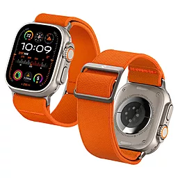 Нейлоновый ремешок Spigen Lite Fit Ultra для Apple Watch 49, 45, 44, 42 mm Orange (AMP05986) - миниатюра 1