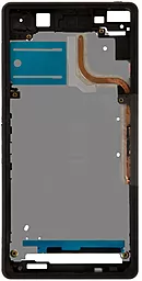 Рамка дисплея Sony Xperia Z2 D6502 / D6503 Black - мініатюра 2