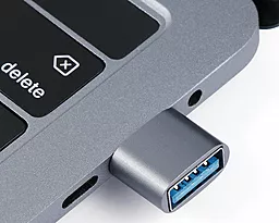 OTG-переходник EasyLife USB 3.0 - USB Type-C Silver - миниатюра 3