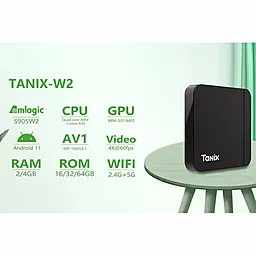 Смарт приставка Tanix W2 2/16 GB - миниатюра 4