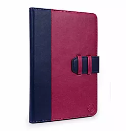 Чохол для планшету Tuff-Luv Manhattan Leather Case Cover with Sleep Function for Apple iPad Mini Navy/Berry Pink (I7_22) - мініатюра 4