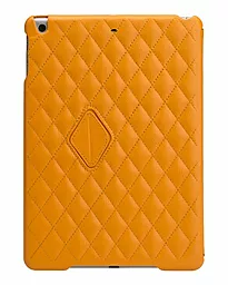 Чехол для планшета JisonCase Microfiber quilted leather case for iPad Air Yellow [JS-ID5-02H80] - миниатюра 2