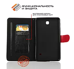 Чохол для планшету BeCover Folio PU case для Samsung T710, T713, T715, T719 Galaxy Tab S2 8.0 Black - мініатюра 4