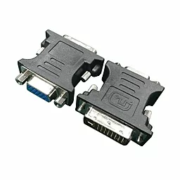 Видео переходник (адаптер) Cablexpert DVI (24+5 пин) - VGA (A-DVI-VGA-BK) черный - миниатюра 3