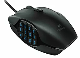 Компьютерная мышка Logitech G600 MMO Gaming Mouse black - миниатюра 4