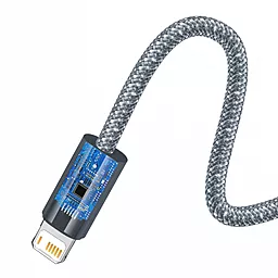 Кабель USB Baseus Dynamic Series 2.4A 2M Lightning Cable  Gray (CALD000516) - миниатюра 4