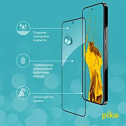 Защитное стекло Piko Full Glue для Xiaomi 13 Black (1283126559334) - миниатюра 5