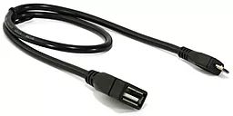 Кабель USB ExtraDigital 0.5M micro USB Cable Black (KBU1624)