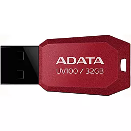 Флешка ADATA 32GB DashDrive UV100 Red USB 2.0 (AUV100-32G-RRD)