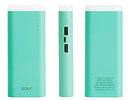 Повербанк GOLF GF-D5 LED 13000mAh Blue - миниатюра 2