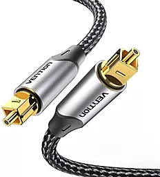 Оптический аудио кабель Vention Toslink M/M cable 1 м gray (BAVHF) - миниатюра 2